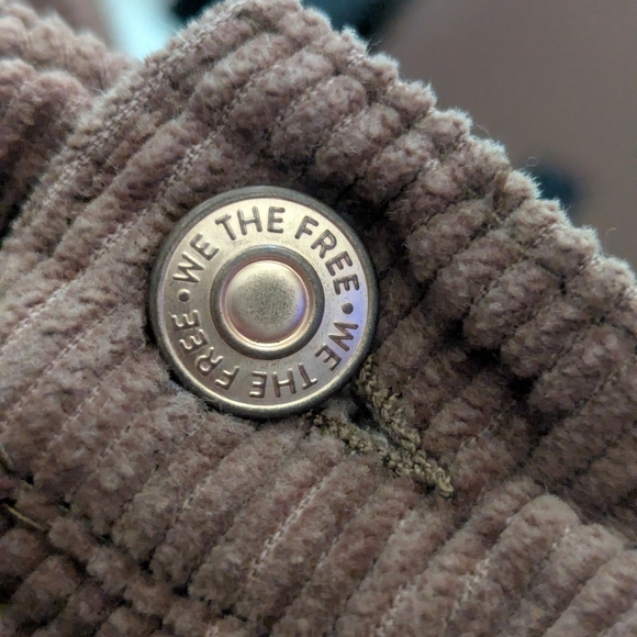 We The Free Good Luck Mid Rise Barrel Cords Sz 27 EUC Free People Anthropologie - Picture 11 of 16